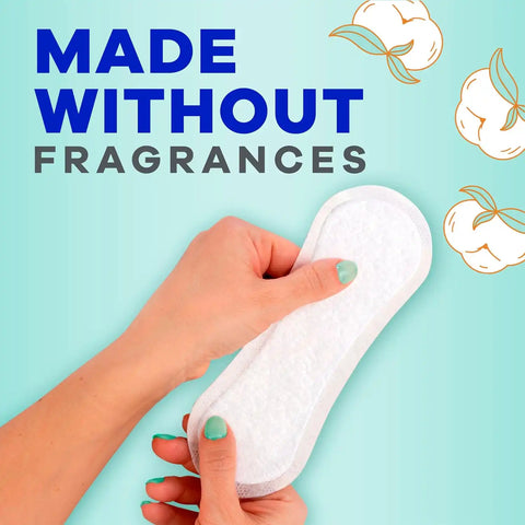 Always Panty Liners for Women Premium Cotton Liners 200 Count