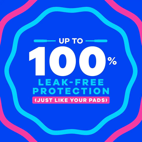 Tampax Starter Kit Multipack, with LeakGuard Braid, Regular/Super Absorbency, Easy First Tampon Trial, Unscented, 12 Count