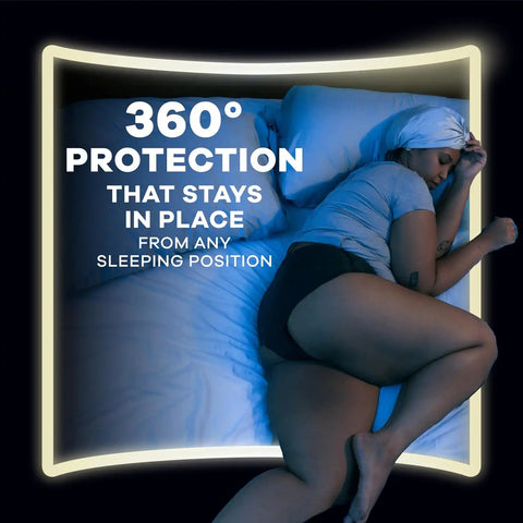 Always ZZZ Overnight Disposable Period Underwear for Women, Large, 360° Coverage for Worry-Free Nights, 14 Count (2 Packs of 7)