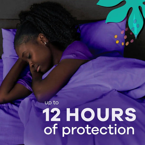 Always Radiant Teen with FlexFoam Pads, Size 4, Overnight Absorbency, with Wings, Unscented, Up to Zero leaks, Zero Feel Protection, 18 Count