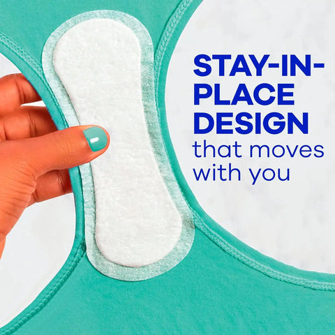 Always Panty Liners for Women Premium Cotton Liners 200 Count