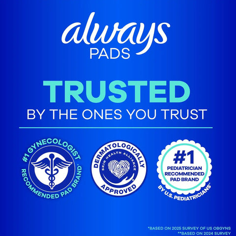 Always Ultra Thin, Size 3 Extra Heavy Long Absorbency, Multipack, with Wings, Unscented, 38 Count x 3 Packs (114 Count Total)