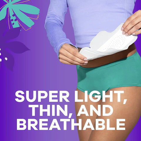 Always Radiant Teen Pads, Size 3, Extra Heavy, with Wings, Unscented, 60 Count (3 Packs of 20)