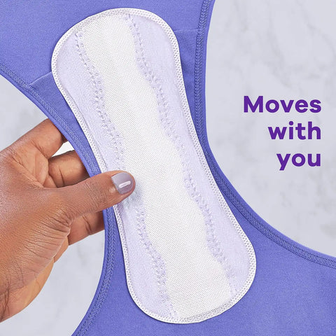 Always Panty Liners for Women Anti-Bunch Xtra Protection Daily Liners, Extra Long, Unscented, 92 Count x 4 (368 total)